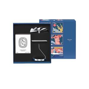 Diptyque Baies Candle Carousel Set - Silver Tone